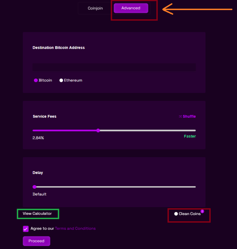 Mixing process illustration
